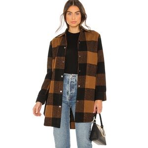 BB Dakota Eldridge Plaid Shirt Jacket